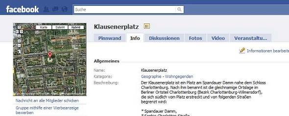 Facebook und Klausenerplatz - nun vereint!