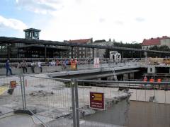 Abriss und Neubau der Spandauer-Damm-Brücke - Abriss des nördlichen Teils der Brücke