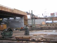Abriss und Neubau der Spandauer-Damm-Brücke - Neubau des nördlichen Teils der Brücke
