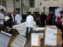 "Kiez-Sanatorium Danckel 14" - öffentliche Heilung am 12.04.2008