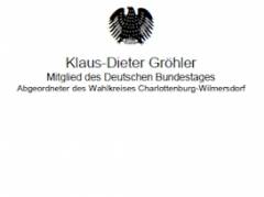 Brief von Klaus-Dieter Gröhler, MdB
