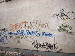 Graffiti in der Danckelmannstraße