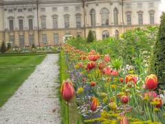 Frühlingsbepflanzung im Schloßpark Charlottenburg