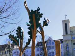 Neue Baumart ‘populus schulteri’ auf dem Klausenerplatz