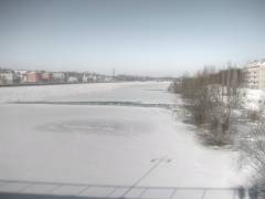 Winterlandschaft an der Oder (HDR-Foto)