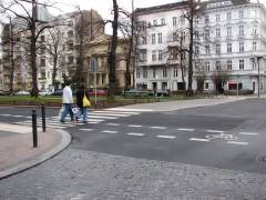 Fußgängerüberweg  Schloßstraße
